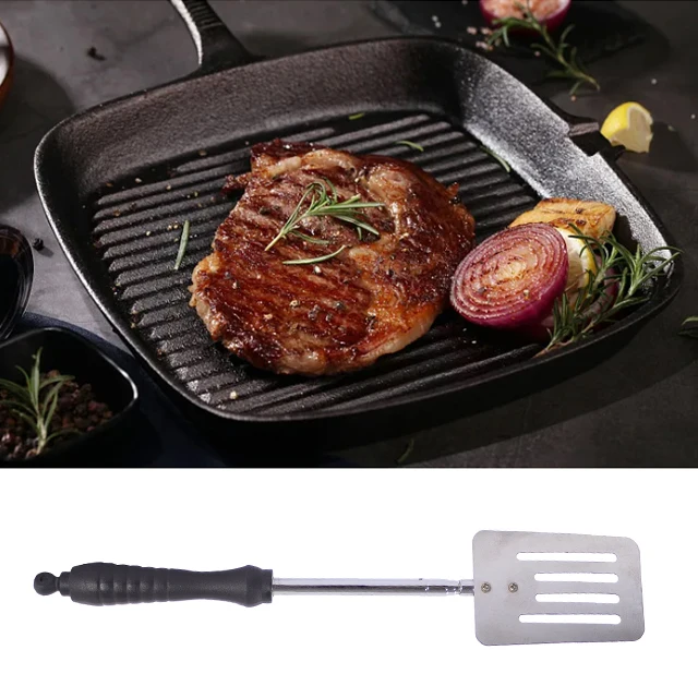 Wholesale Light Weight Stainless Steel Telescopic Spatula For BBQ