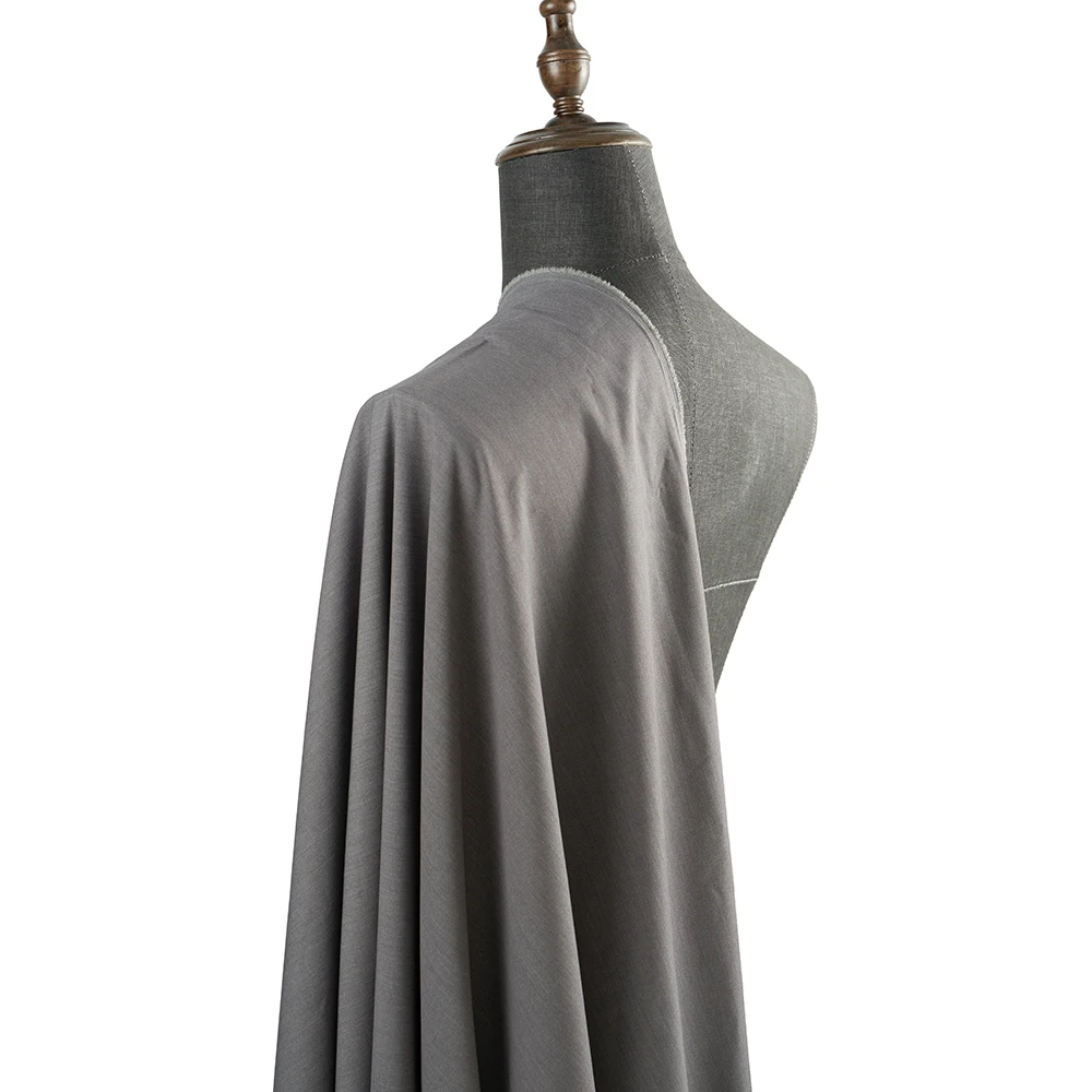 Wholesale 7W 73T 17R 3SP Suit Fabric Wholesale Worsted Merino Wool Polyester