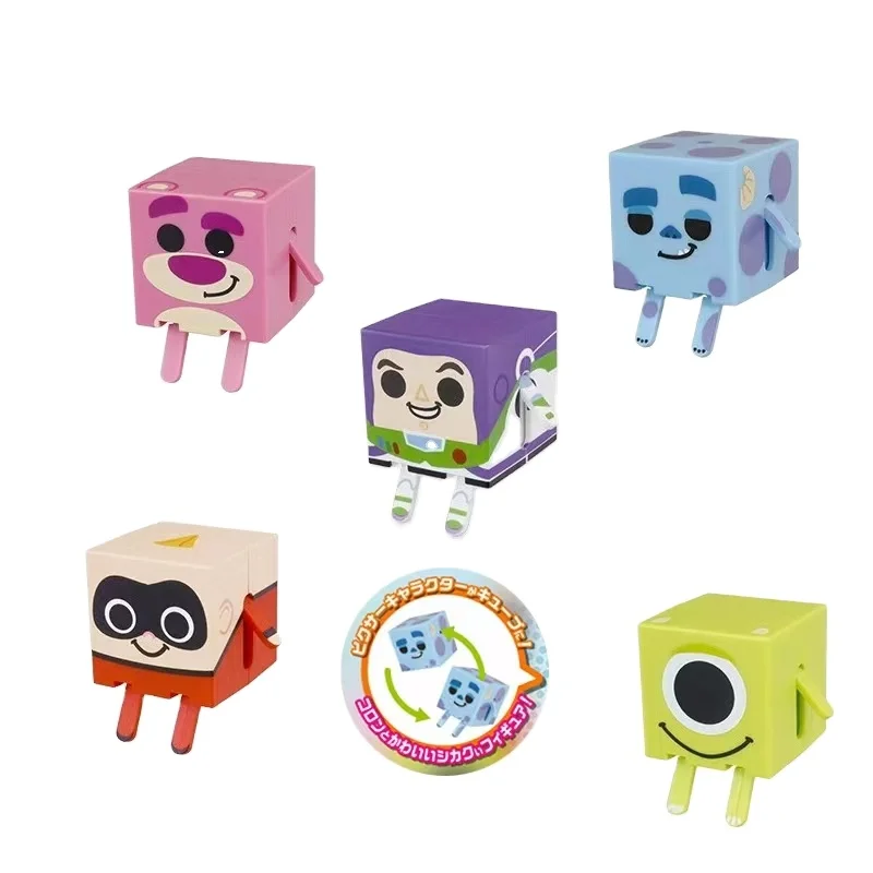 The latest plastic assembled face changing cube expression puzzle toy for children is suitable for children over 3
