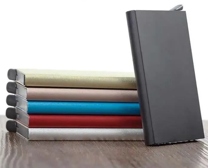 PROMO Automatic Pop Up Slim Aluminum RFID Blocking Credit Card Holder