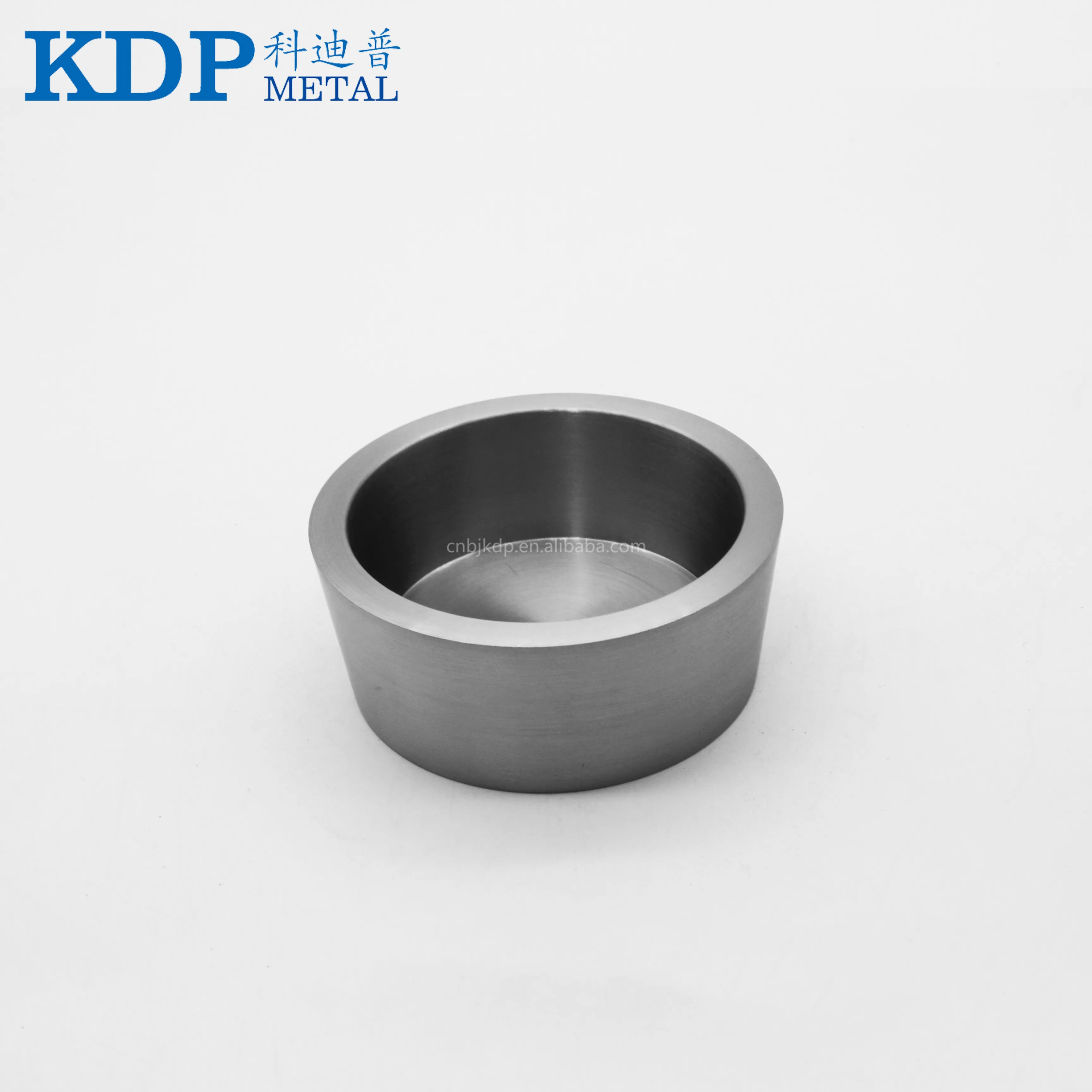 99.95% tungsten/W/wolfram crucible/pot for industry furnace
