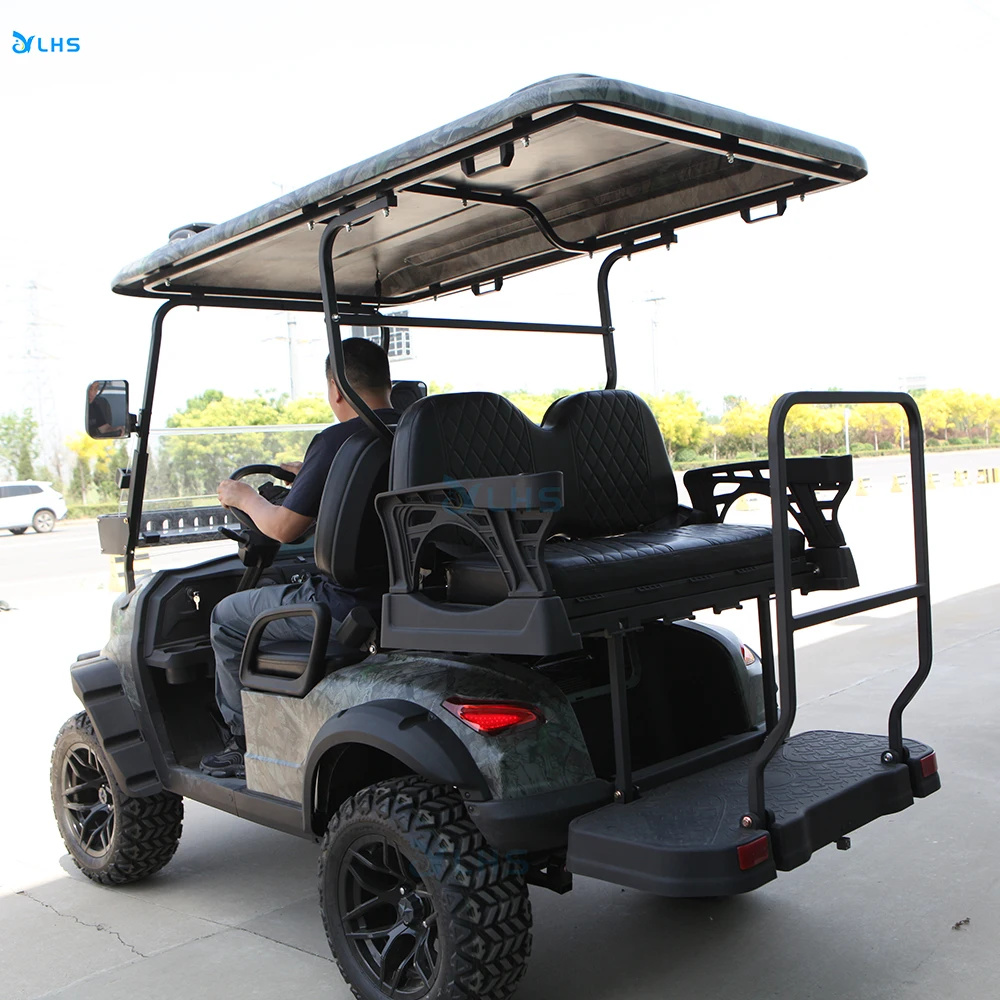 Top quality electric vehicle club car electric push golf cart motors lot of horse power Chinese club cart golf cart with bumper
