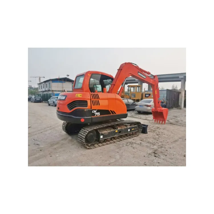 Б/у Doosan Dx75 мини-экскаватор оригинальный DX75