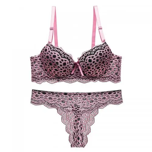  women's panties polyamide push up bra and set different size for choice breathable