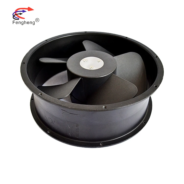 High CFM Industrial Exhaust Fan 7 Blades 25489 110V 220V AC Motor Ball Bearing Cooling Fan