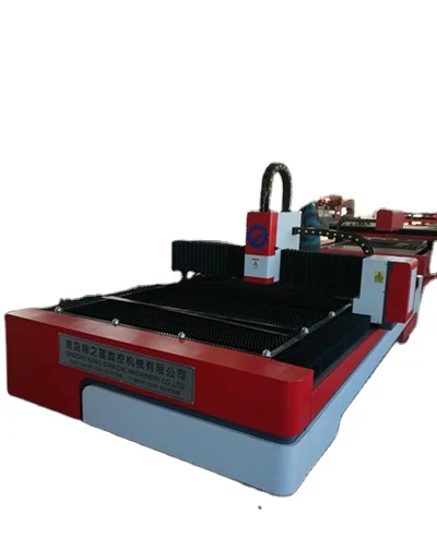 Cnc Sewing Machine Equipments Fiber Laser Cutting Machine for Industrial Metal Sheet Cutting MAX DST Servo Head Key Motor Power