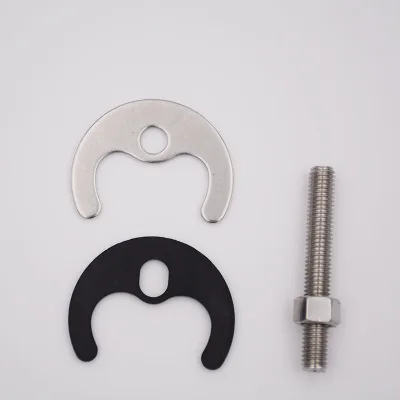 Faucet horseshoe gasket mounting fastener Cold and hot water faucet tight fixing kit