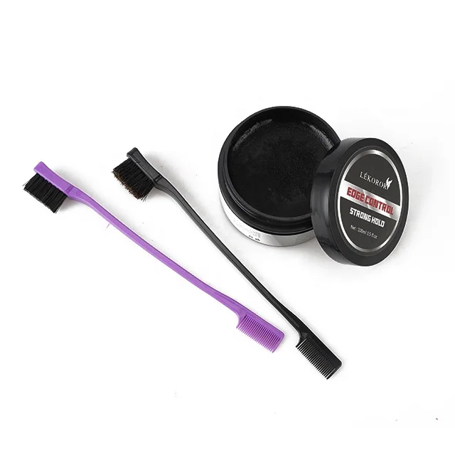 Hair wax Loc Thick Clear Gel Jam Braid Gel Strong Hold Private Label Edge Control