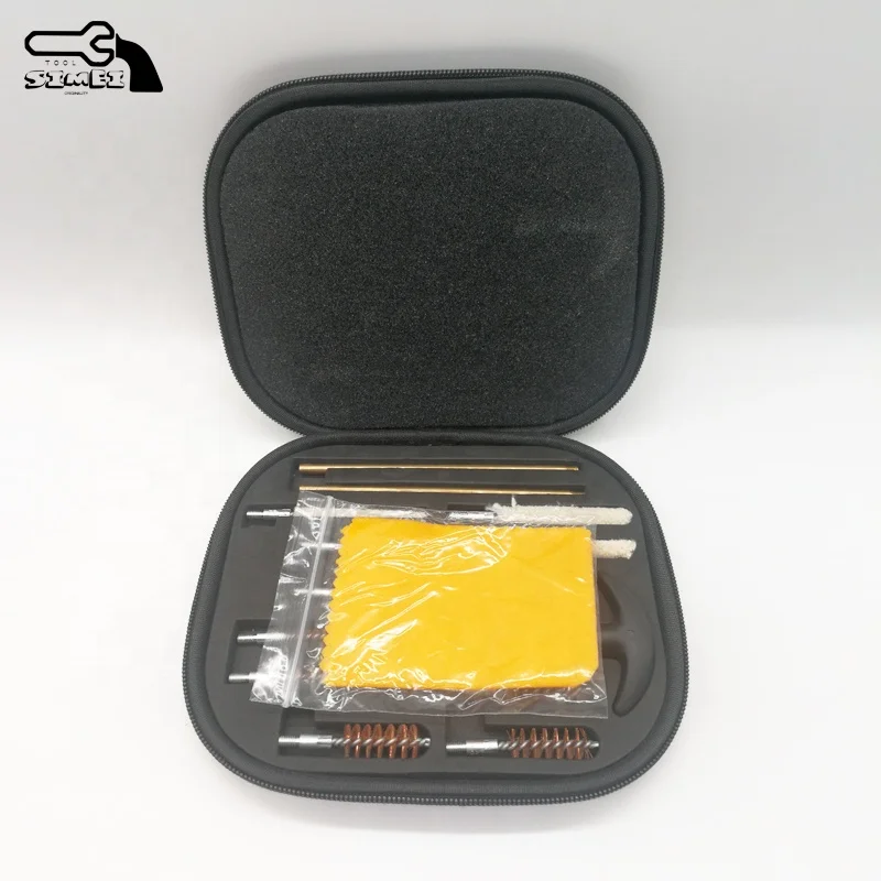 No.1060 Gun Cleaning Kit Compacted Soft Pouch Package  16-Piece .22cal .30cal .357cal .40cal .45cal