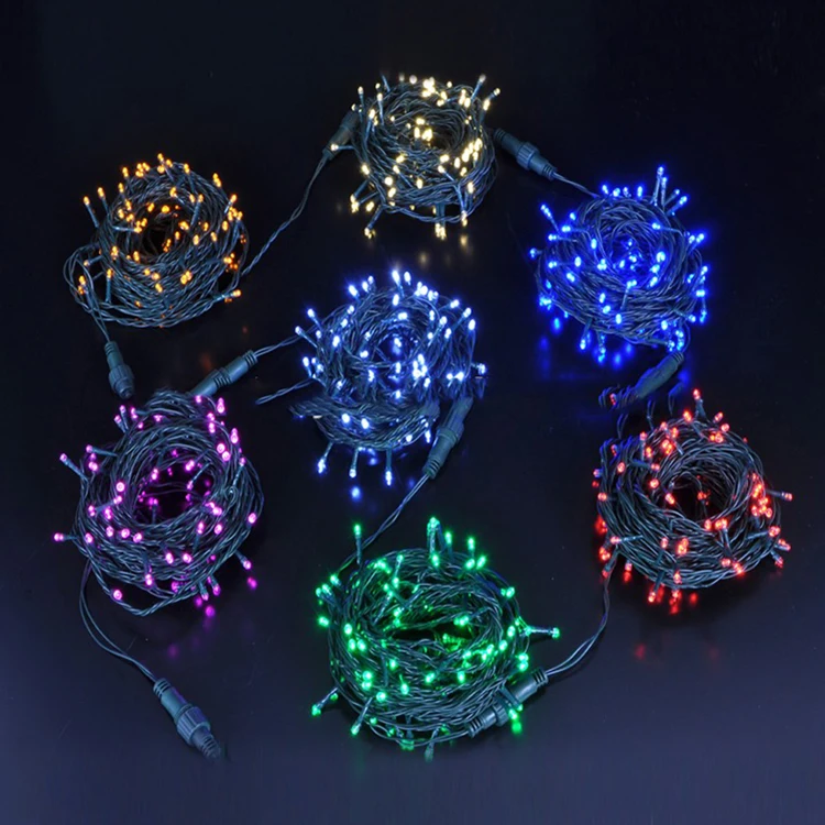 Outdoor Garland 100 LED String Lights 10M Waterproof Holiday Strip Lamp Wedding Christmas Tree Lights New Year Garden Decoration