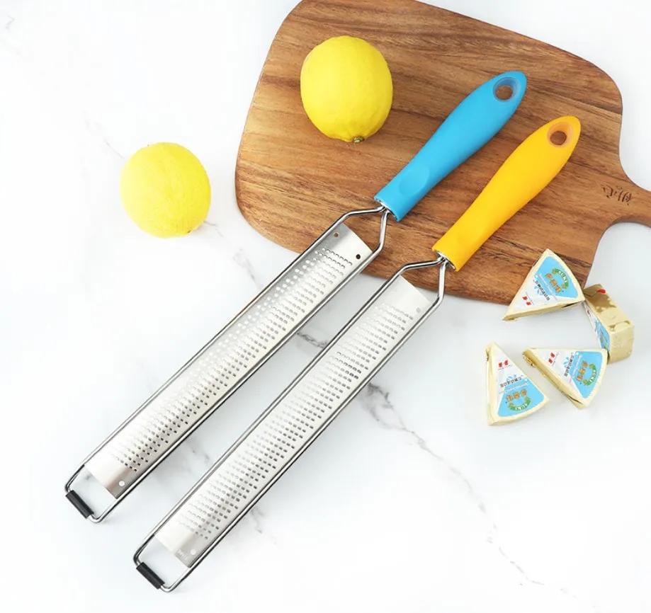 Parmesan Ginger Garlic Lemon Zester Citrus Premium Stainless Steel Sharp Kitchen Tool Cheese Grater
