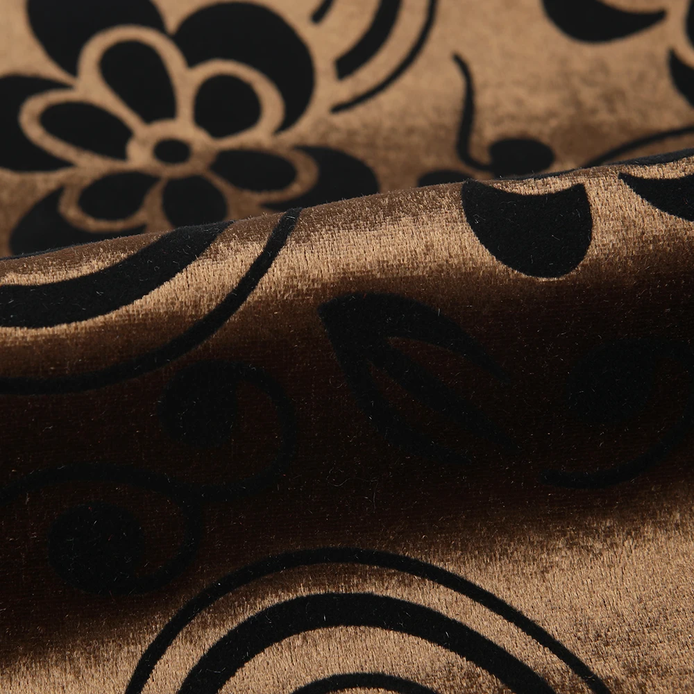 tricot flocking fabric for sofa furniture sofa fabric upholstery printed polyester fabric for sofas