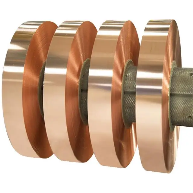 Прямая продажа с завода, рулоны латунных лент C4430 C4640, прочная медная лента из латуни