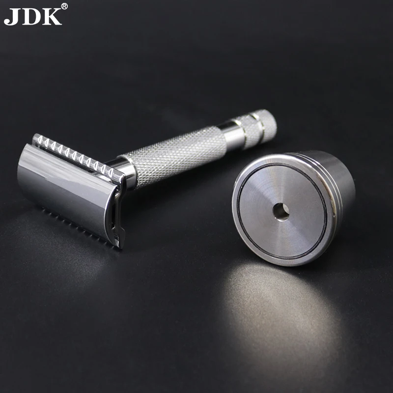 2023 JDK Best Offer No MOQ Double Edge Razor New Design Manual Safety Metal Shave Blade Razor for Ladies