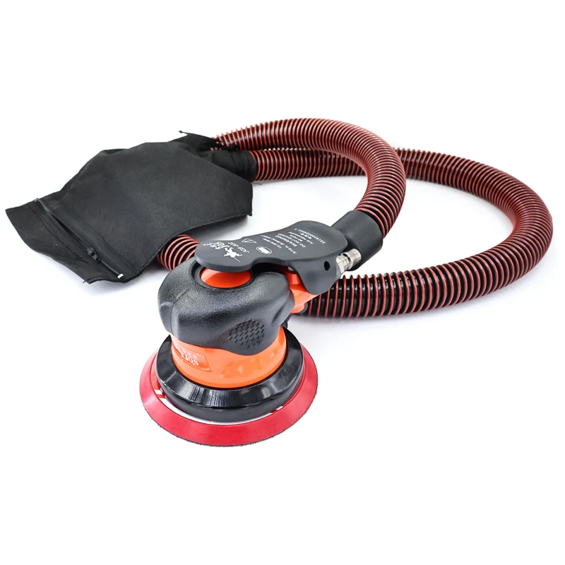 5-inch Vacuum Cleaner Pneumatic Sanders Car Polishing Industry Pneumatic Sandpaper Machine