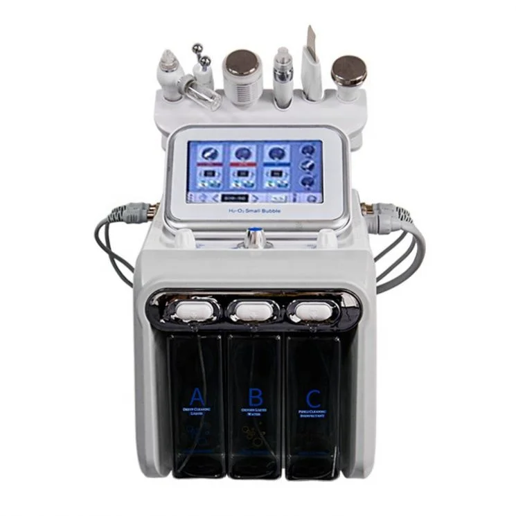 multi-functional hydrogen oxygen h2o2 small bubble machine oxygen facial dermabrasion beauty instrument