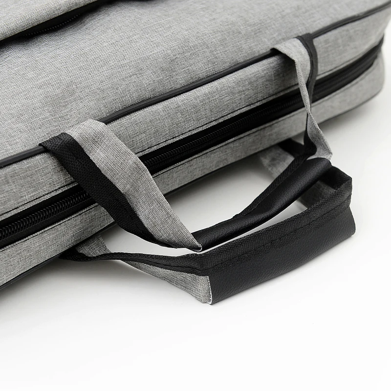 15.6 17 inch Large Size Plain Laptop Bag Shoulder Bag for Dell HP Lenovo Huawei Student Handbag