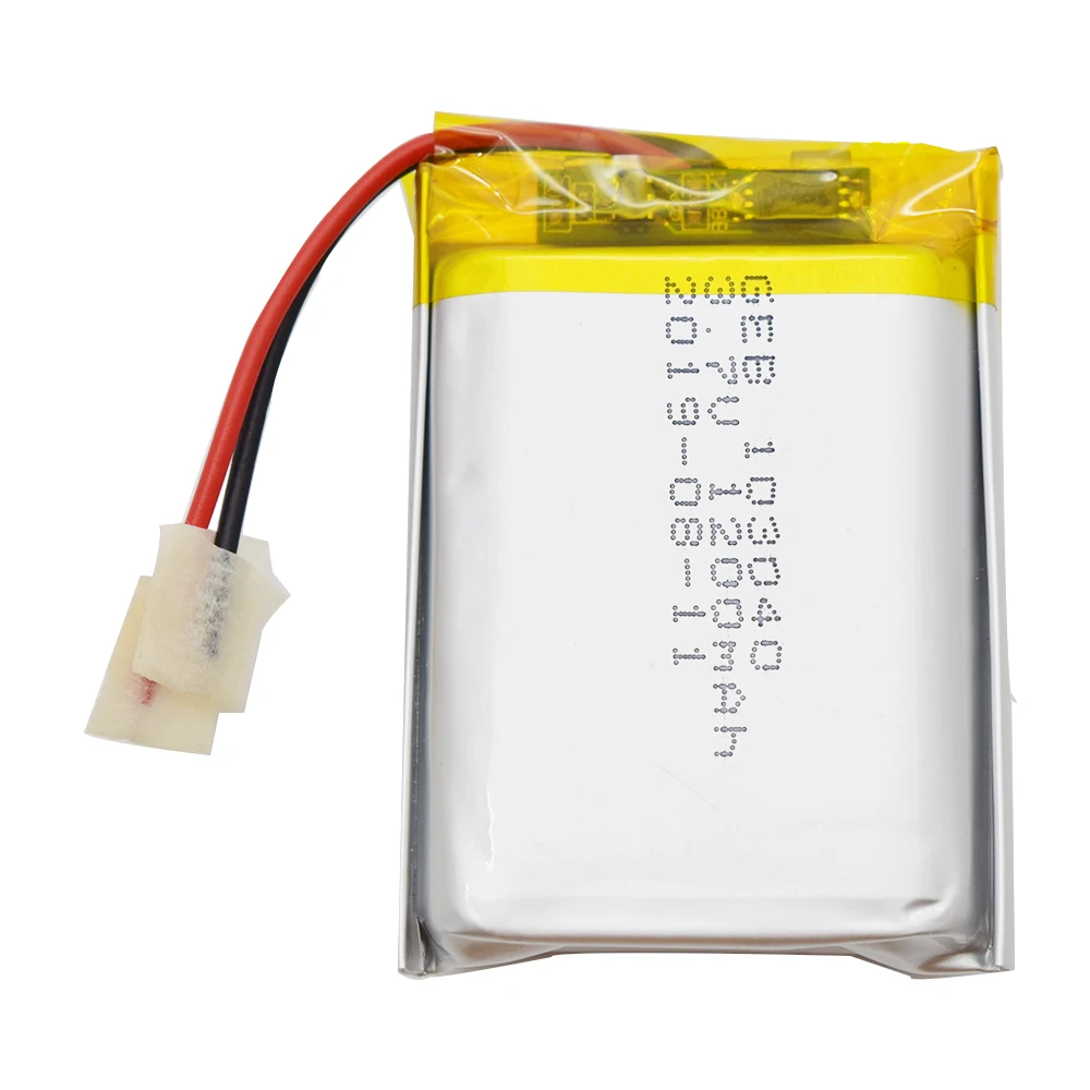 Customize Ultra-thin lithium 063450 603450 503759 103040 3.7v 7.4v 1200mah rechargeable polymer li ion battery