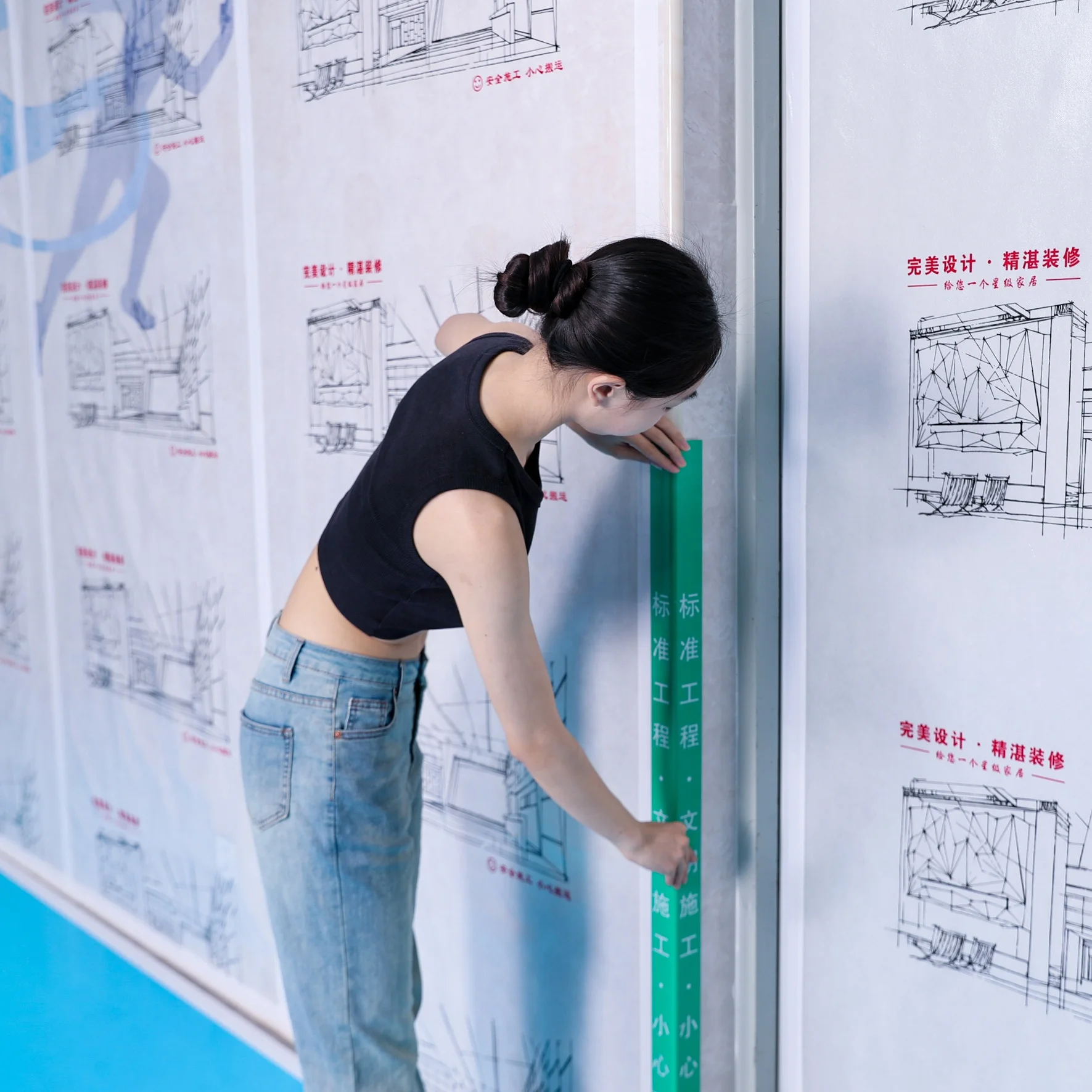 High Demand PVC Material 90 Degrees Wall Corner Edge Protector Plastic Block Construction for Hospital Walls for Wall Protection