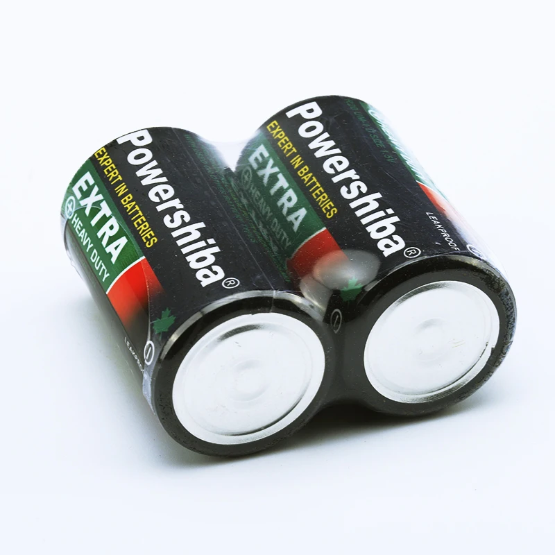 Powershiba бренд 1 5 v Высочайшее качество um-1 r20 батареи для Эфиопии