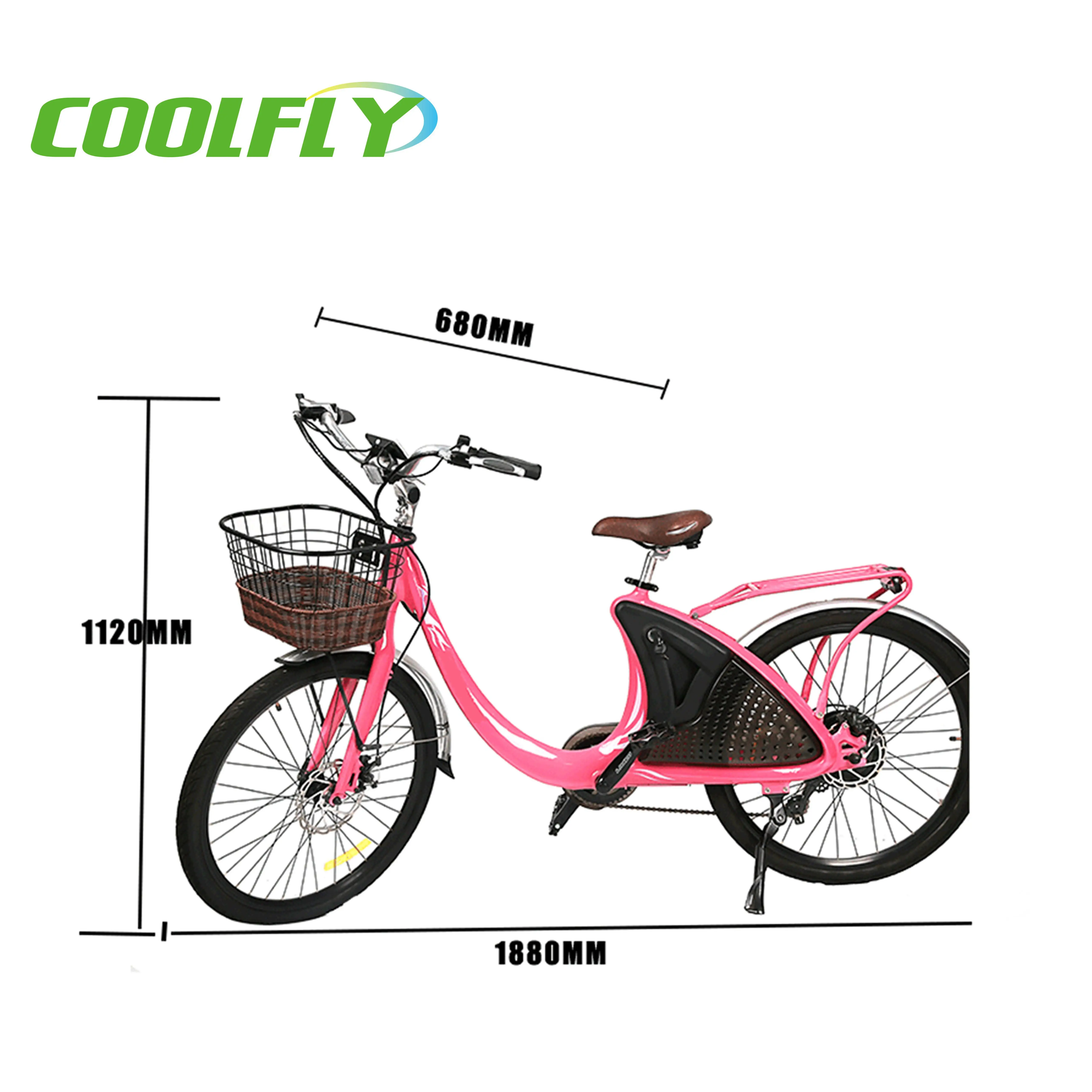 LARK26 модель ebike ретро крест 36v 350 w/500 w электрический городской ebike 26 дюймов эндуро e велосипед для девочек