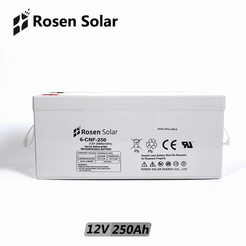 Deep Cycle 3000 Energy Srorage 12 GEL Battery 200Ah 250Ah