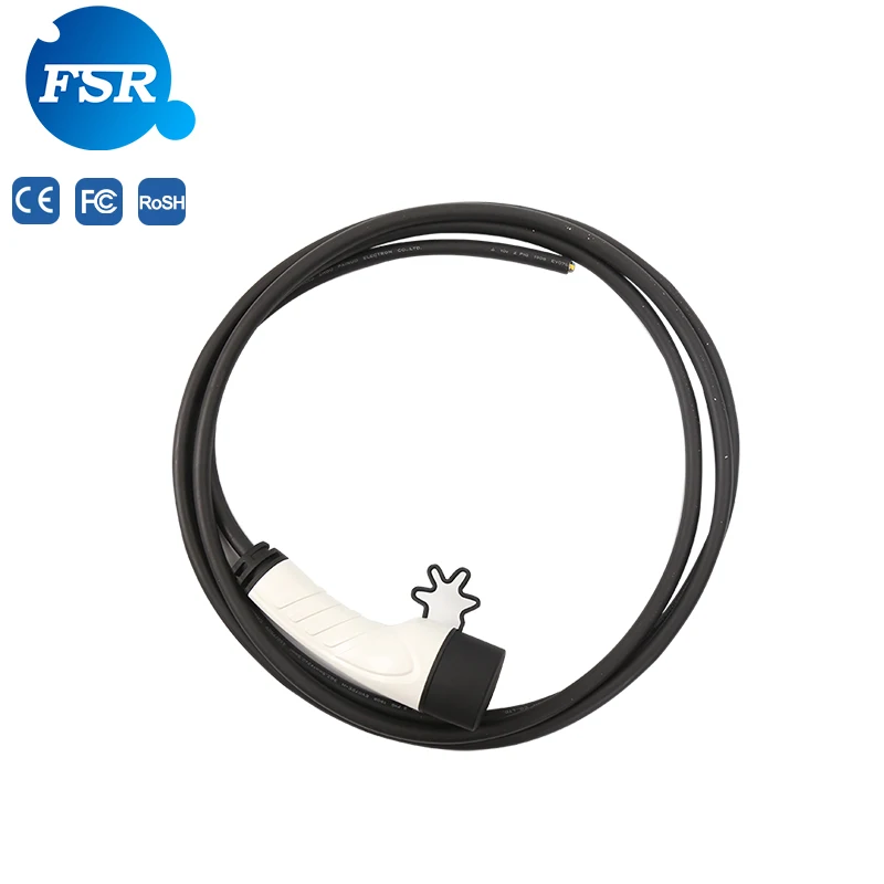 Электрический Автомобильный Кабель FISHER IEC 62196 Тип 2 32A однофазный зарядный кабель для