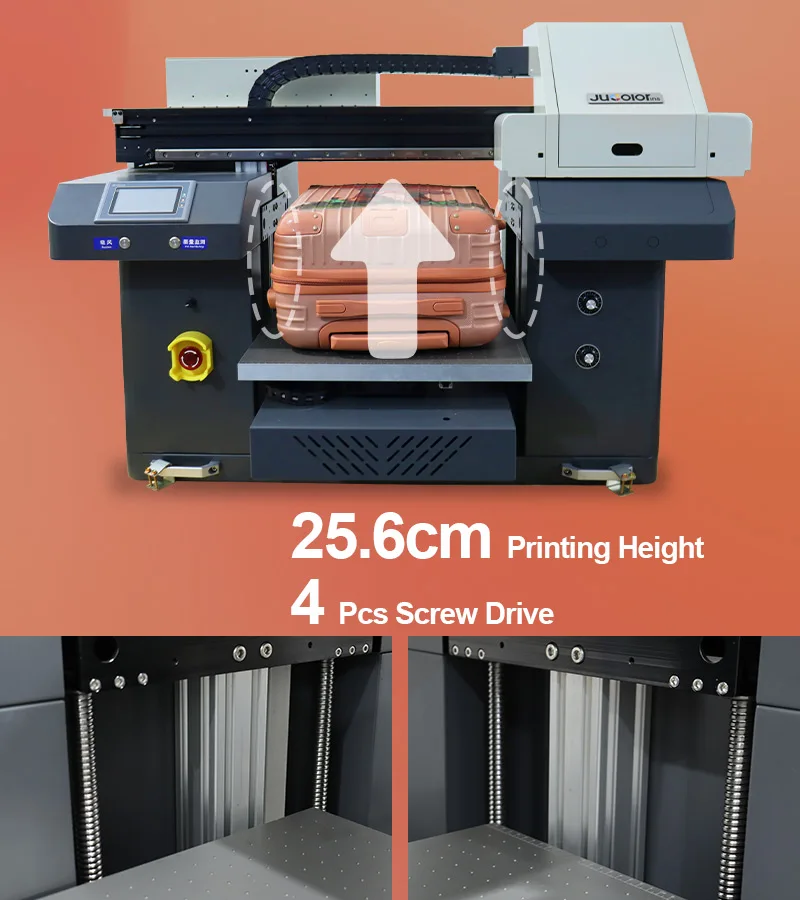 Jucolor CJ-UV4560D A2 UV Printer High Print Quality Printer 4060 For USB Bottle Mug Acrylic