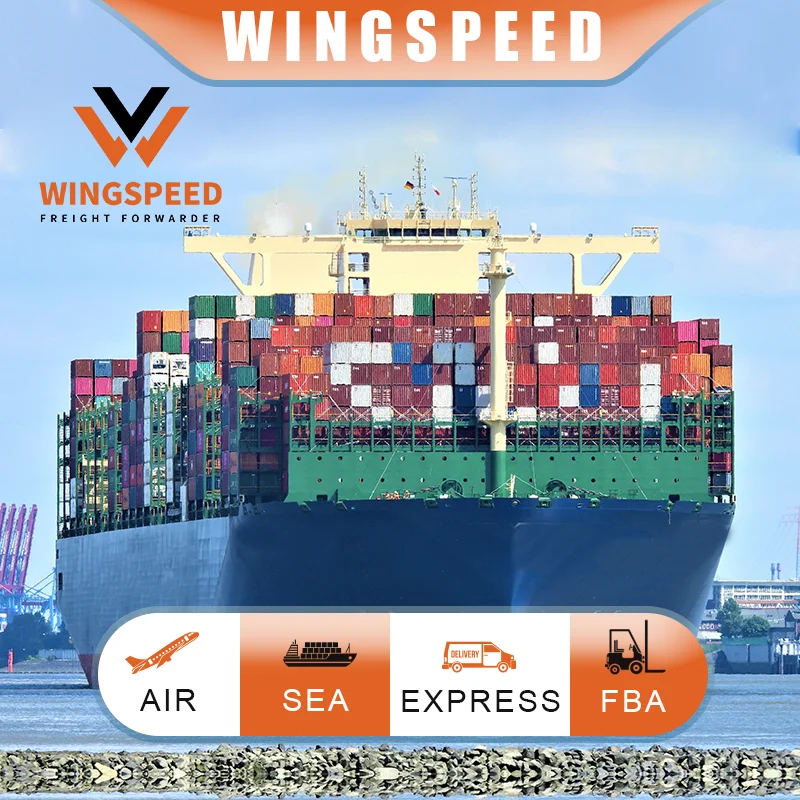 FBA Door to Door Delivery DDP/DDU Service WINGSPEED Freight Forwarder China Shipping Agent to Canada UK US
