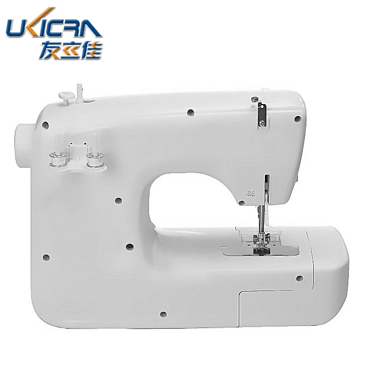 UFR-613 бытовая электрическая многофункциональная швейная машина 16 стежков педаль с переменной скоростью и кнопкой блокировки легко Шитье