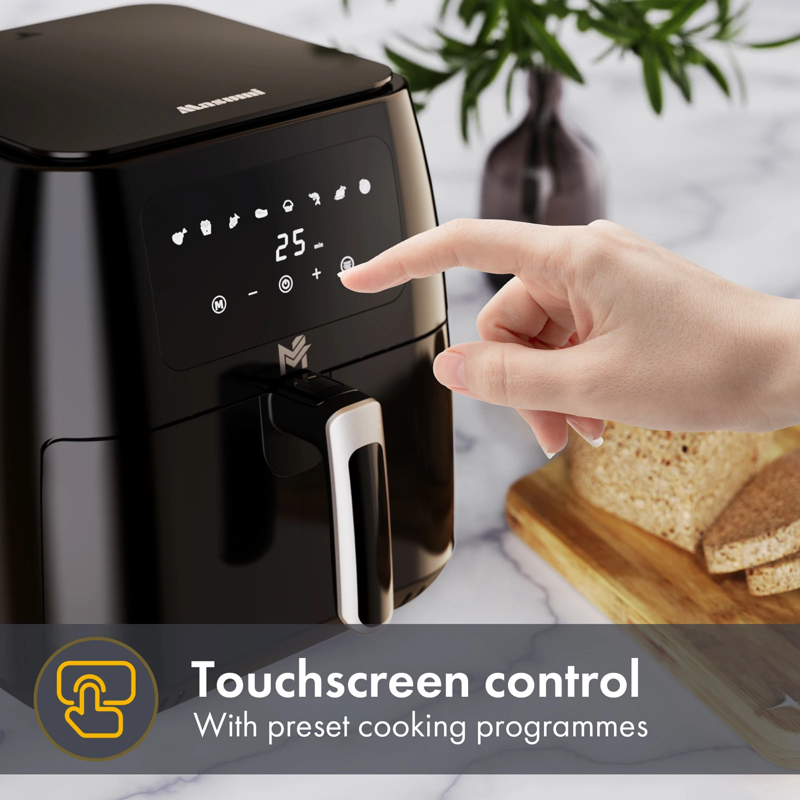 oven electric digit oven air fryer glass cooking new fashion oil-free small silver crest airfryr dual basket air fryer on sale