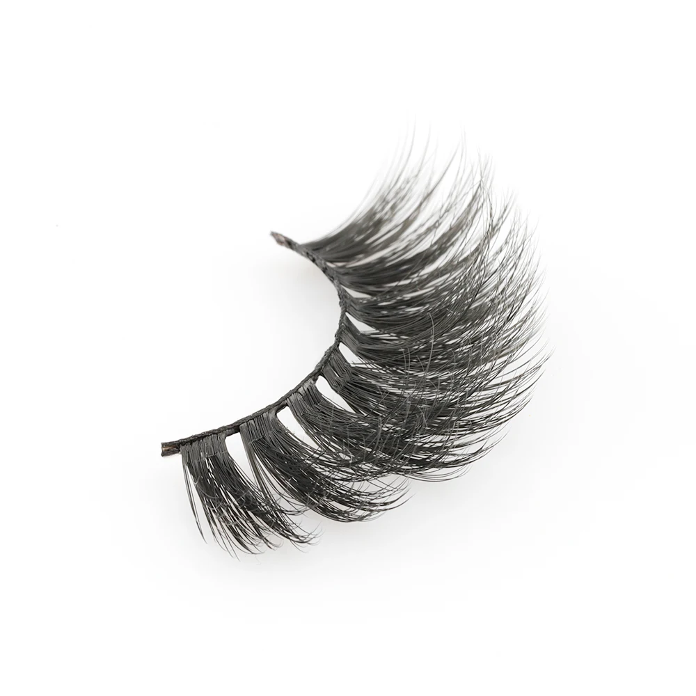 Wholesale Dramatic Faux Mink Eyelash Vendor Diamonds Customized Boxes Packaging Fluffy Lashes 3D Silk Eyelashes