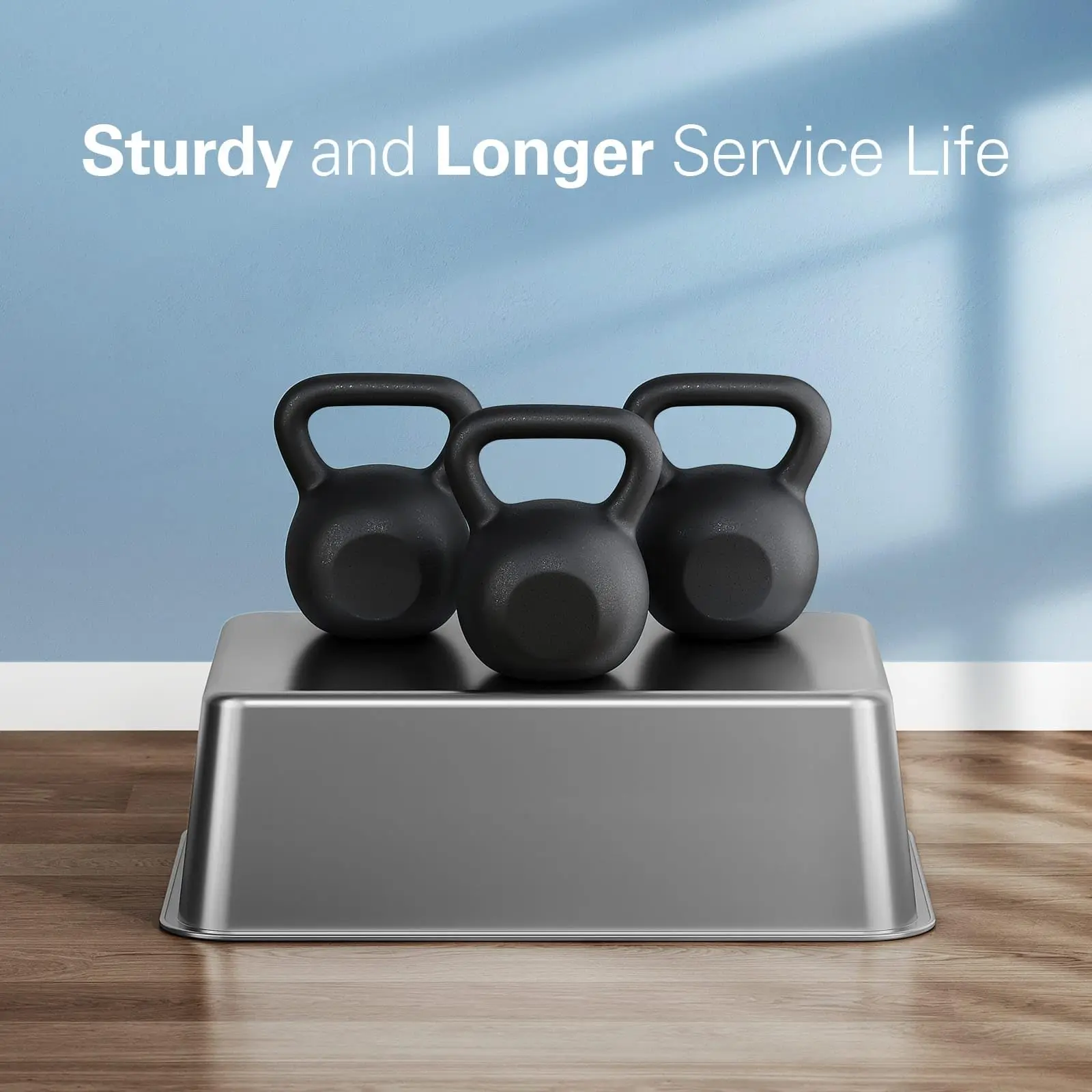 ZMaker Extra Large Stainless Steel Open Cat Litter Box with High Sides Metal Litter Pan for Cat