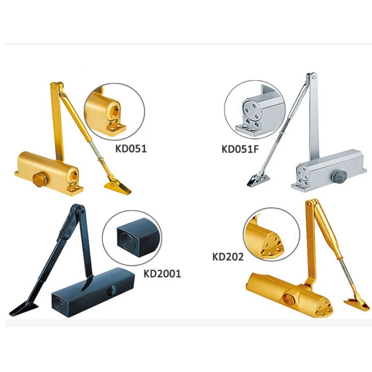 KD938 High quality 30-60KG concealed hydraulic door closer