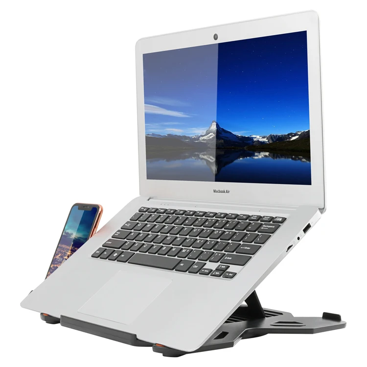 
Great Roc Wholesale Ergonomic 360 Degree Rotation Lap Desk Portable Laptop Stand Computer Stand Holder Notebook Stand Abs 