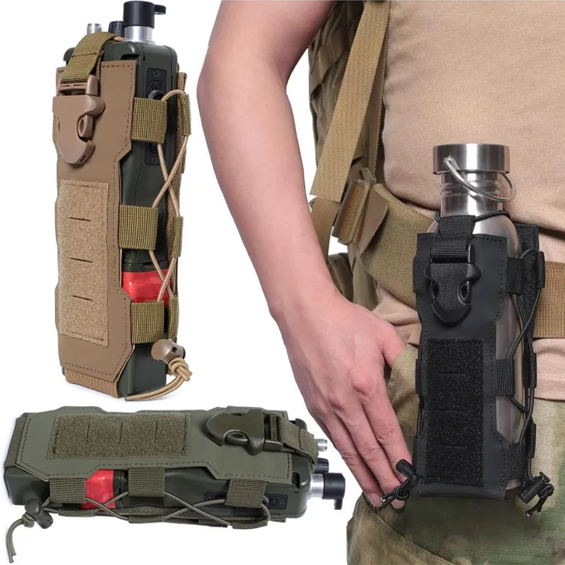 Outdoor cycling water bag Water set walkie-talkie combination belt bag Fan hanging water bottle  Bag manufacturer direct sales