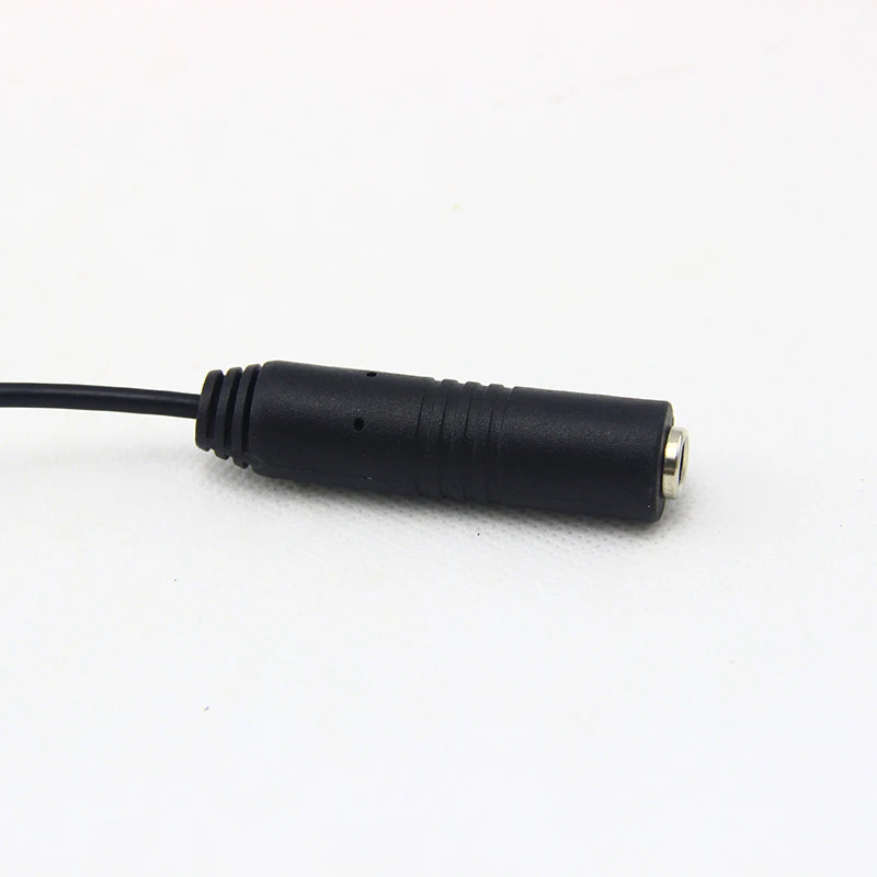 6.35 female to 3.5 male TRS plug jack  custom length TS to TRS 6.35mm female to 3.5mm male extension stereo audio cable