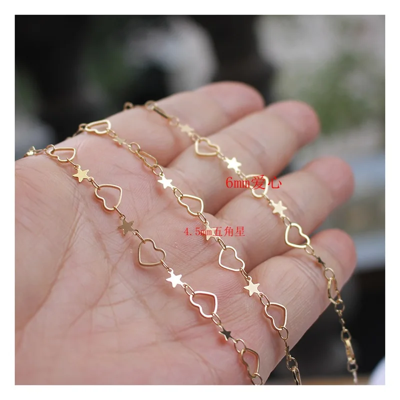 Hot Sale Jewelry Accessories 14K Gold Plated Chain O-Shape Brass Chain For Making Necklace Bracelet