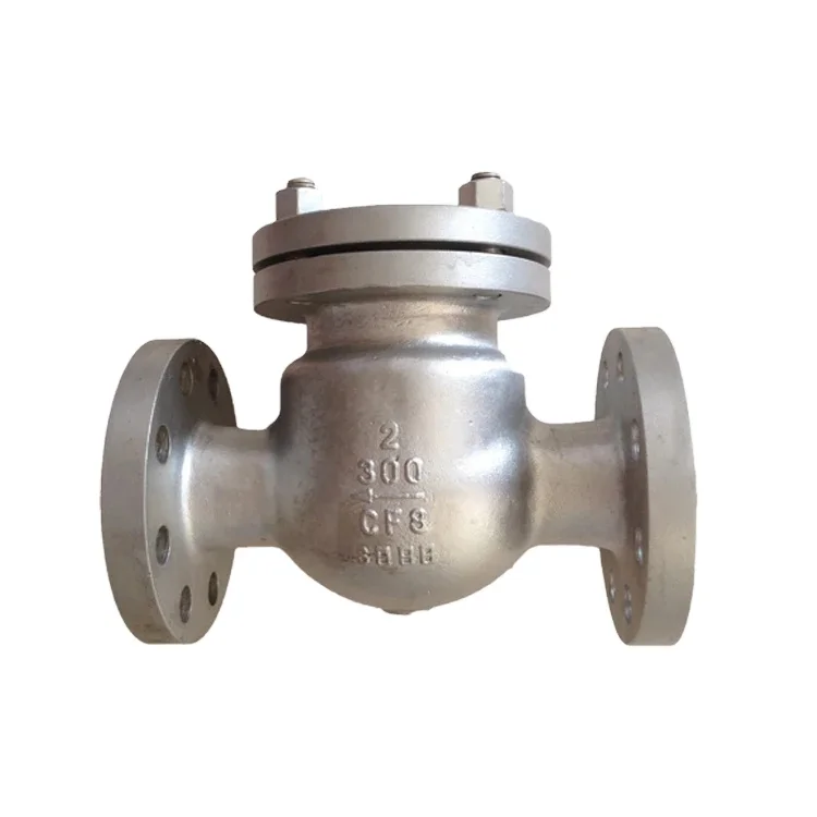 ANSI Cast Steel WCB RF Flange 8 Inch Swing Check Valve