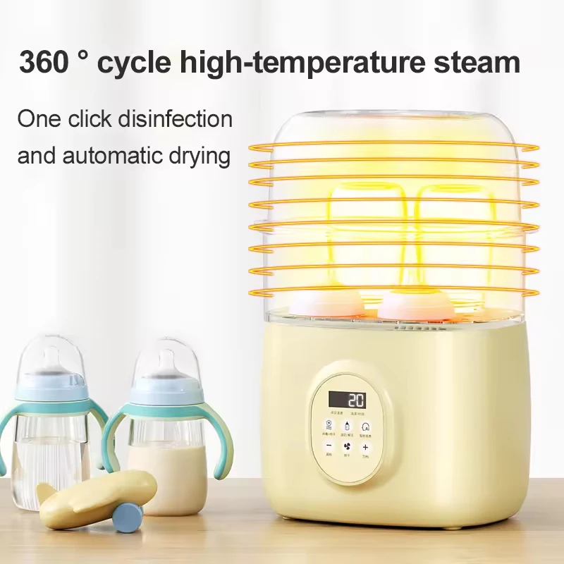Baby Appliances 2 In 1 Steam Sterilizer Machine Baby Bottle Warmer And Sterilizer For Milk Bottle