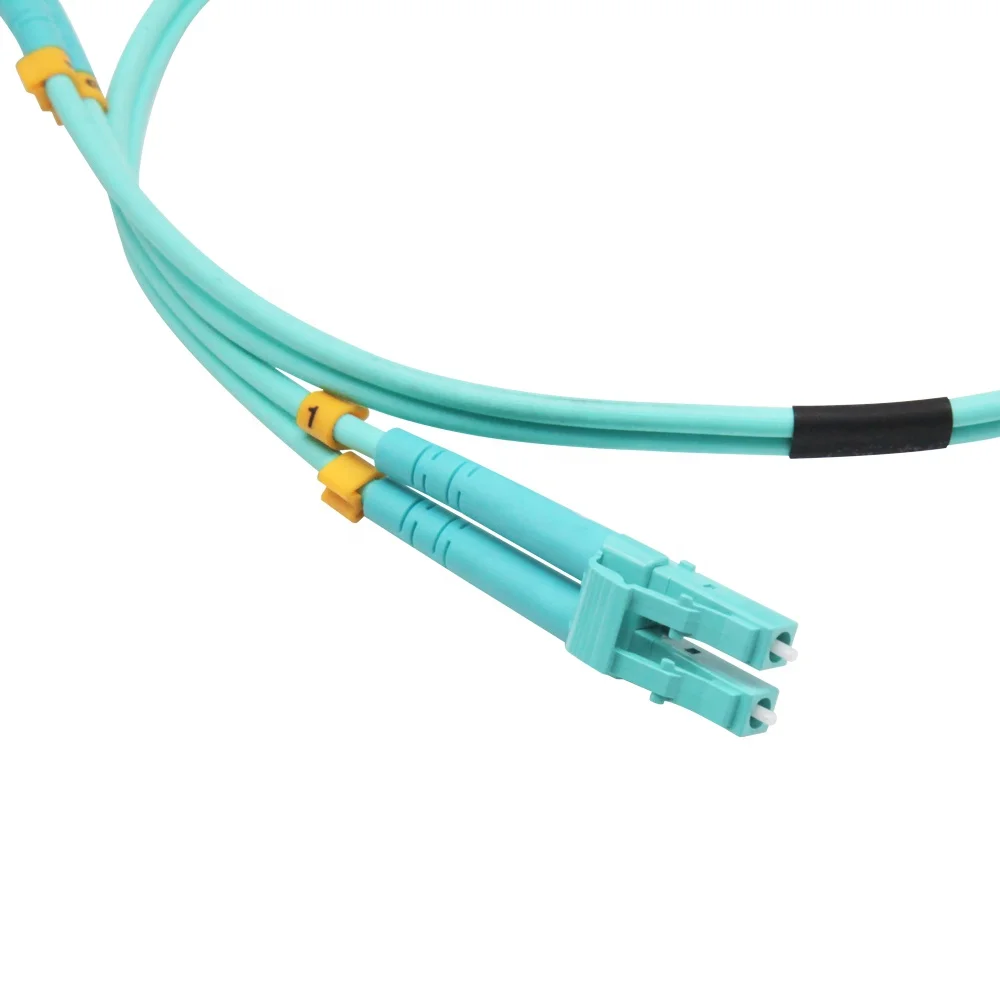 fiber patch cord connecters high quality duplex breakout blue om1 ftta sfp lc-lc UPC fiber optic patch cord