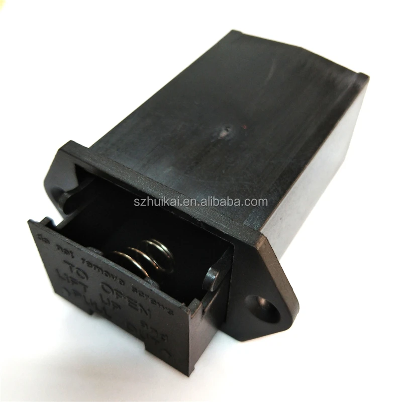 Best Selling Product 9v Battery Holder 6F22 9 v Guitar Bass Pickup Battery Box