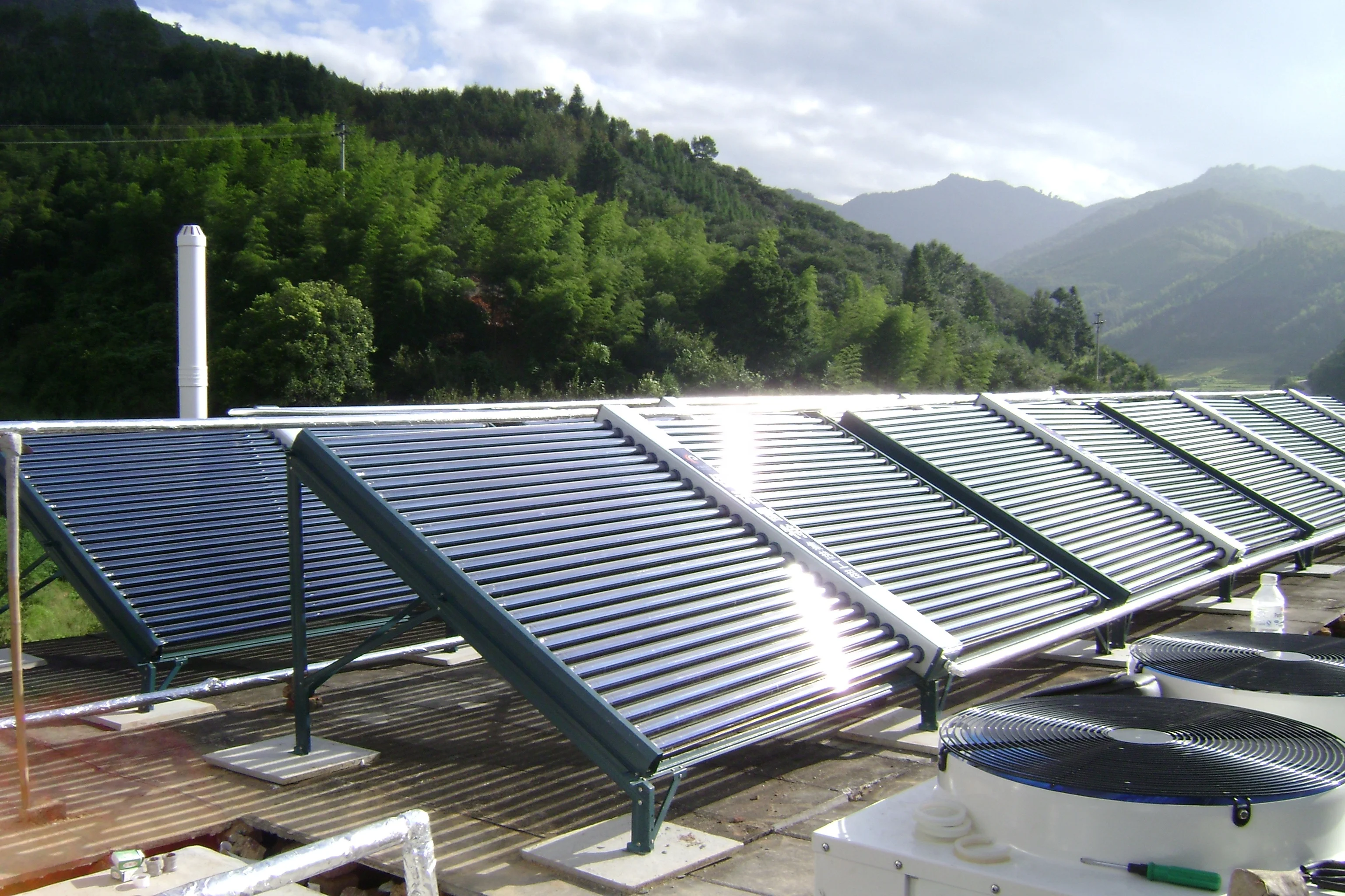 Non Pressure Solar Water Boiler Set For Industrial