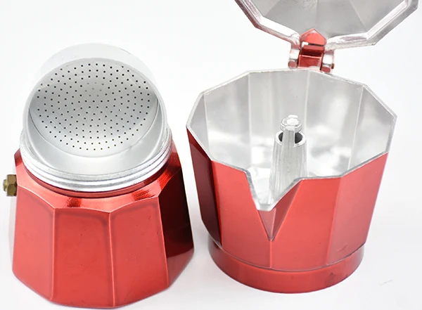 
Aluminum Moka Espresso Latte Percolator Stove Top Coffee Maker Pot 