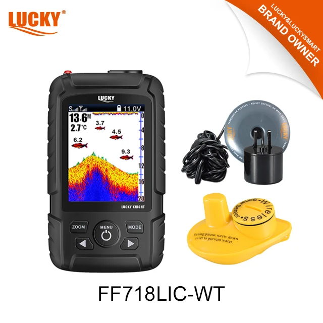 LUCKY FF718LiC-WT Wireless And Cable Dual-Use Mode Hot Sale Portable Fish Finder