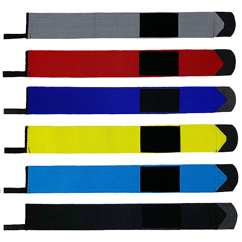Custom logo sport wrist wrap weightlifting strap fitness safety Cross Training Bodybuilding gym wrist support wraps powerlifting