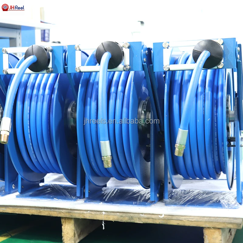 automatic cable reel 10~30m spring driven hose reel retractable air hose reel drum