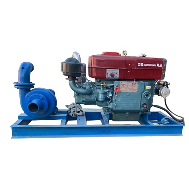Wear-resistant small Diesel Engine Sludge Pump river bottom Sand Suction Dredge Pump automatic china