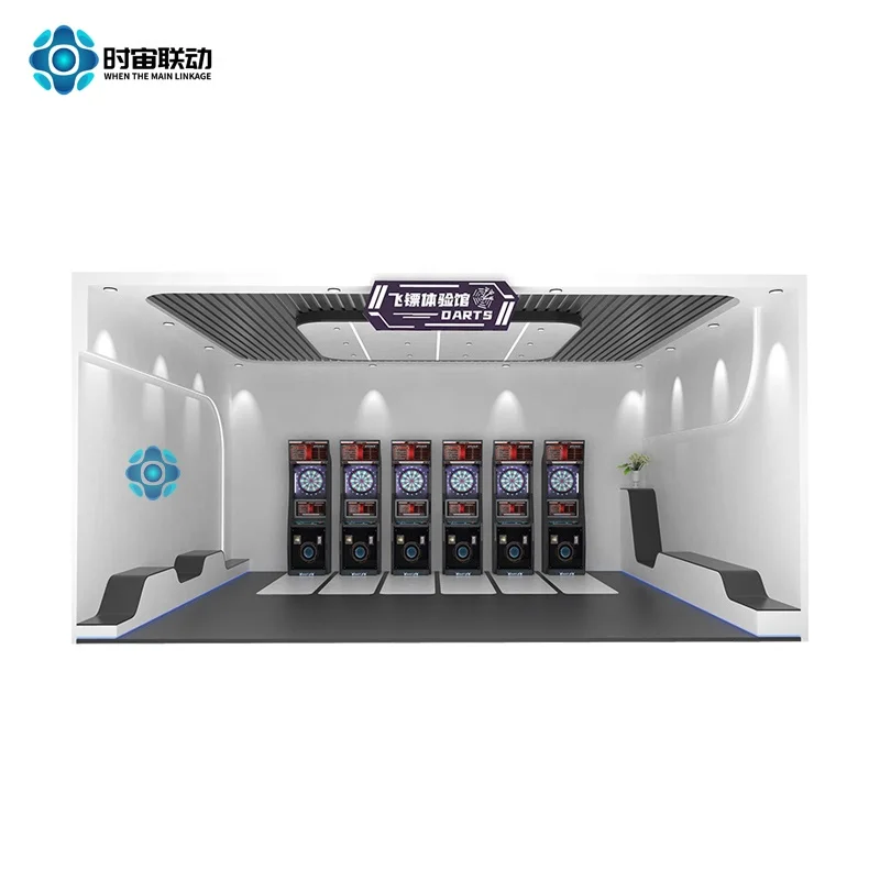 Indoor simulation of competitive sports experience hall project automatic electronic darts machine casino amusement equipment
