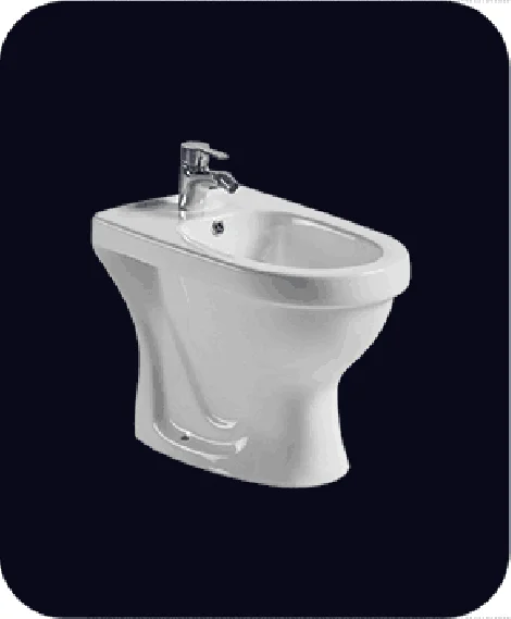 
Bathroom ceramic white color floor mounted women bidet WC 